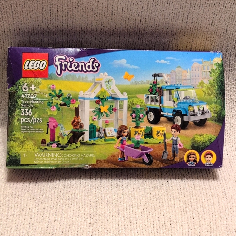 LEGO Friends Tree Planting Vehicle Set